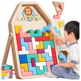 BỘ ĐỒ CHƠI XẾP HÌNH GỖ TETRIS