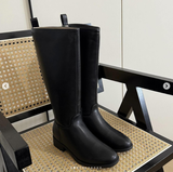 BOOT MODIVO JENNY ĐEN - J858-K07 FULL BOX