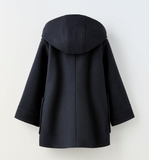ÁO DẠ CÓ MŨ ZARA SIZE 13-14 8491/702