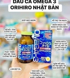 DẦU CÁ OMEGA 3 NHẬT ORIHIRO HỘP 180V