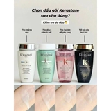 DẦU GỘI KERASTASE 4 MÀU 80ML