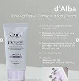 KEM CHỐNG NẮNG D'ALBA TÍM 50ML