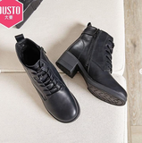 BOOTS DUSTO GÓT VUÔNG DW23D1039C