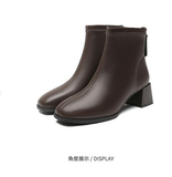 BOOT DUSTO GÓT VUÔNG DW25D0010A