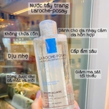NƯỚC TẨY TRANG LAROCHE POSAY 400ML 2 MÀU