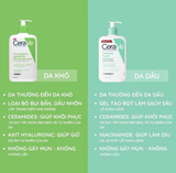 SỮA RỬA MẶT CERAVE FULLSIZE 473ML