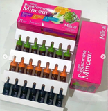 SET 21 ỐNG NƯỚC UỐNG DETOX CƠ THỂ MILICAL  EXTRA PROGRAMME MINCEUR