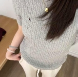 ÁO LEN CỘC TAY TOMMY NHIỀU MÀU 76J5411