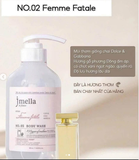 SỮA TẮM JMELLA NO.02 1000ML