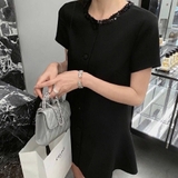 VÁY WGWE CỔ BLING 2 MÀU W3656