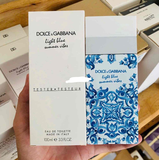 NƯỚC HOA D&G LIGHT BLUE SUMMER VIBES EDT TESTER BẢN LIMITED BÁT HƯƠNG 100ML