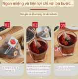 TRÀ NGŨ HẮC BỔ TÓC HUANG TAI YANG BỊCH 100 GÓI