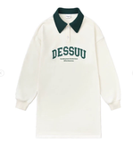 VÁY POLO DESSU NỈ DA CÁ CỔ XANH NQ23030
