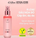 SERUM XỊT KHOÁNG D'ALBA HỒNG VITAL 100ML FULLBOX