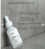 SERUM THE ORDINARY NIA 10% + ZINC 1% 30ML FULLBOX DATE 11/2028