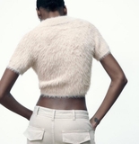 ÁO LÔNG CROPTOP ZARA 7901/311 HỦY