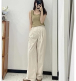 QUẦN SUÔNG LINEN NỮ GU 3 MÀU 221-3495