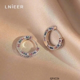 KHUYÊN TAI LNIEER ĐÁ NHIỀU MÀU