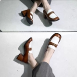 GIÁY CAO GÓT LOAFER CNK TRƯNG BÀY CK1-60280401