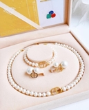SET VÒNG CỔ NGỌC TRAI CD