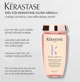 DẦU GỘI KERASTASE GLOSS ABSOLU BAIN HYDRA GLAZE 80ML DATE 2029