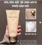 SỮA RỬA MẶT THE WHOO VÀNG 180ML TEM CÔNG TY