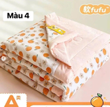 CHĂN ĐŨI XƠ ĐẬU NÀNH SNOOPY 220X240