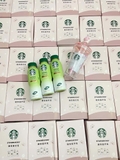 COMBO NƯỚC + LY THỦY TINH CHÂN MÈO STARBUCKS
