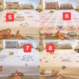 BỘ GA CHUN BỌC ĐỆM KÈM GỐI MET5