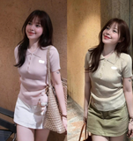 QUẦN GIẢ VÁY DÁNG CHỮ A WGWE 3 MÀU W7256