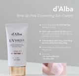 KEM CHỐNG NẮNG D'ALBA HỒNG TONEUP 50ML