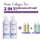CẶP GỘI XẢ BIOTIN COLLAGEN TÍM 1000ML