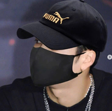 MŨ PUMA ĐEN CHỮ VÀNG 02435701