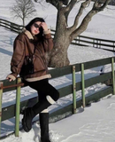 QUẦN LEGGING HÀN LÓT LÔNG NỮ FREESIZE