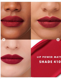 SON GIORGIO ARMANI LIP POWER MATTE MÀU 410 ĐỎ RƯỢU VANG FULL BOX