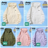 ÁO KHOÁC GIÓ JEEP CHỐNG NẮNG 5 MÀU