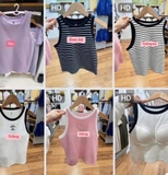 ÁO BA LỖ KÈM BRA KID UNIQLO HT00192KB