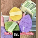 SET 3 MIẾNG BỌT BIỂN RỬA MẶT AMORTALS