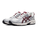 GIÀY ASICS GEL VENTURE 6 TRẮNG XÁM VIỀN ĐỎ 1012B359-104