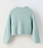 ÁO LEN XANH MINT ZARA SIZE 13-14 5987/716
