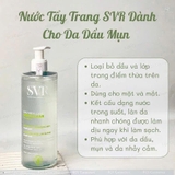 TẨY TRANG SVR TRẮNG SEBIACLEAR CHO DA DẦU 400ML DATE T4/T6-2026