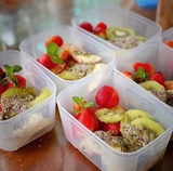 SET 4 HỘP TUPPERWARE TRỮ ĐÔNG 700ML