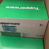 SET 6 HỘP TRỮ ĐÔNG TUPPERWARE 1.7L
