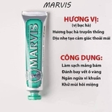 TUÝP KEM ĐÁNH RĂNG MARVIS 85ML