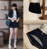 CHÂN VÁY JEANS NGẮN WGWE W8319