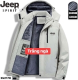 ÁO KHOÁC JEEP LÓT LÔNG CÓ MŨ H1899A
