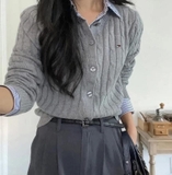 ÁO CARDIGAN DÀI TAY TOMMY XW04356 301