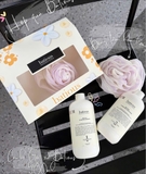 SET GỘI XẢ BATIOUS 500ML + HỘP QUÀ + BÔNG TẮM HOA HỒNG
