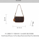 TÚI KẸP NÁCH CHIO 2ND NÂU CD32692