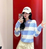 ÁO POLO LEN SPAO KẺ SPKWE12G52